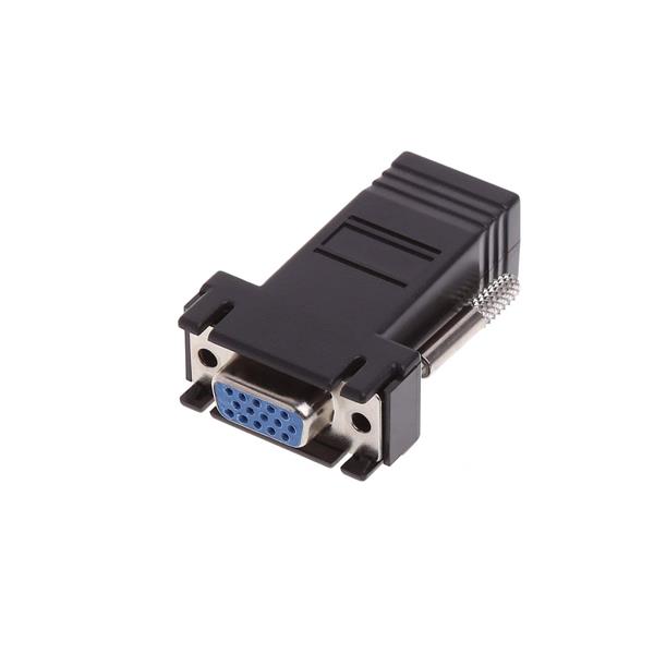 Kábel VGA do zásuvky RJ45 LAN kábel LAN CAT5 CAT 5e kábel CAT6 VGA Extender.jpg