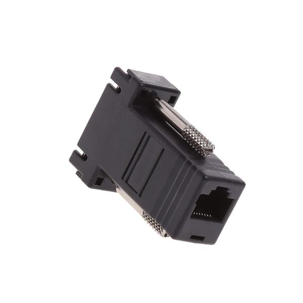 VGA female Extender Muž Žena na LAN RJ45 CAT5 CAT6 Sieťový kábel Adapter.jpg