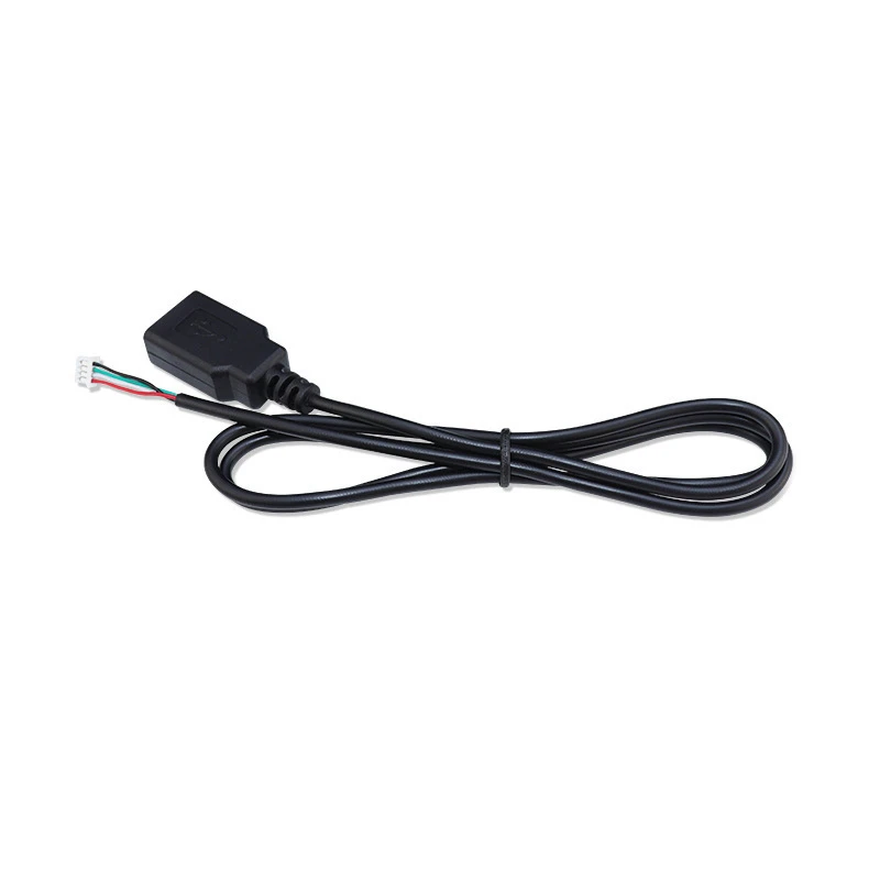 4 wires 28AWG USB20 female to MX125 4 pin connector wire harness 4 wires 28AWG USB20 female to MX125 4 pin connector wire harness